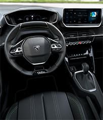 Console Central em Black Piano Novo Peugeot 208